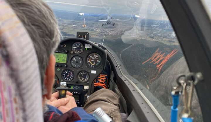 Winterfliegen 2023 der Segelflieger*innen am Flugplatz Manching